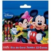 Giz de Cera Tris Mickey Jumbo 12 cores